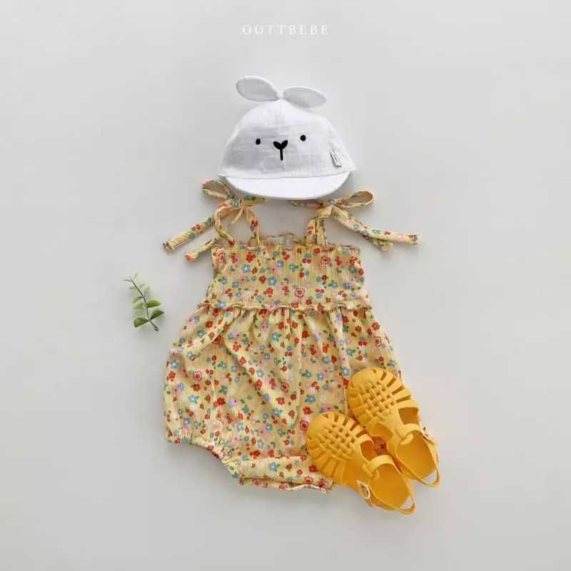 Oott Bebe - Korean Baby Fashion - #onlinebabyshop - Sharlang Petit Bodysuit - 3