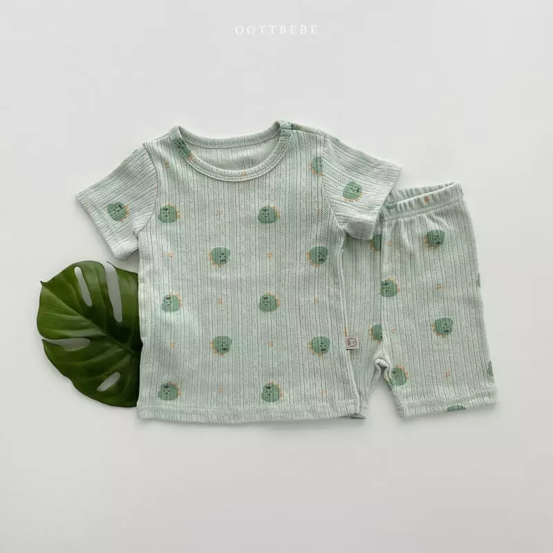 Oott Bebe - Korean Children Fashion - #childofig - Jue Jue Jacquard Easywear - 10