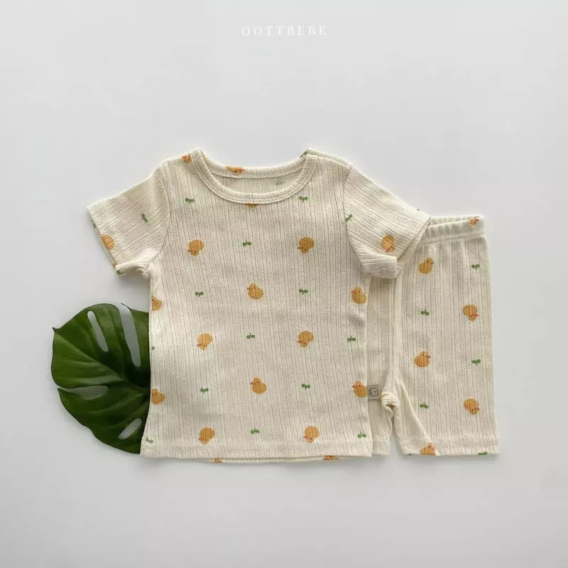 Oott Bebe - Korean Children Fashion - #childrensboutique - Jue Jue Jacquard Easywear - 11