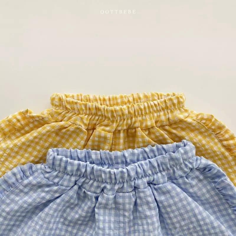 Oott Bebe - Korean Children Fashion - #designkidswear - Flower Bear Frill Shorts - 3