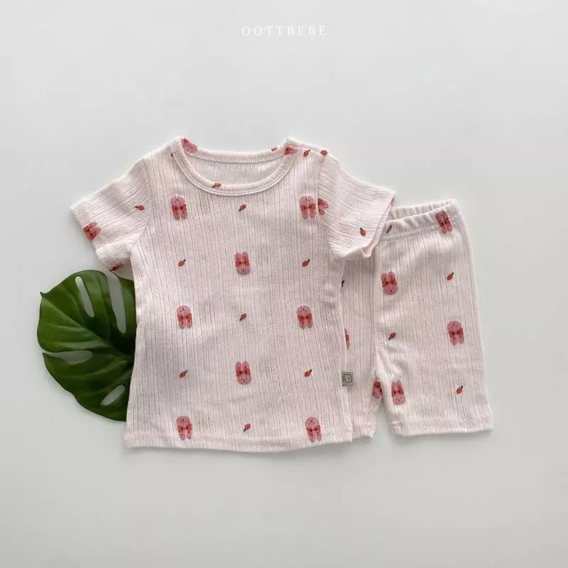 Oott Bebe - Korean Children Fashion - #designkidswear - Jue Jue Jacquard Easywear - 12