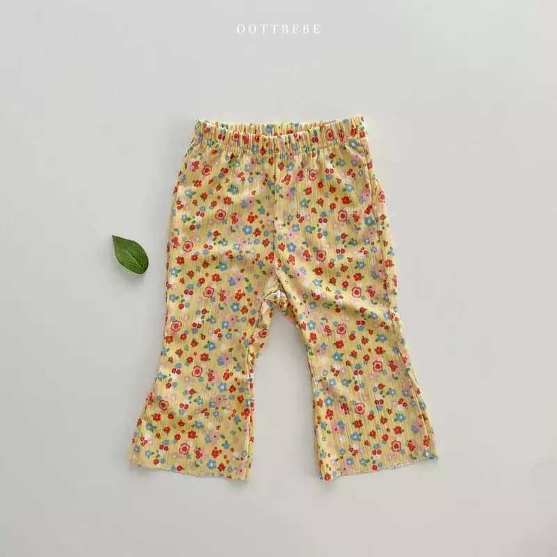 Oott Bebe - Korean Children Fashion - #designkidswear - Sarlang Petit Top Bottom Set - 8