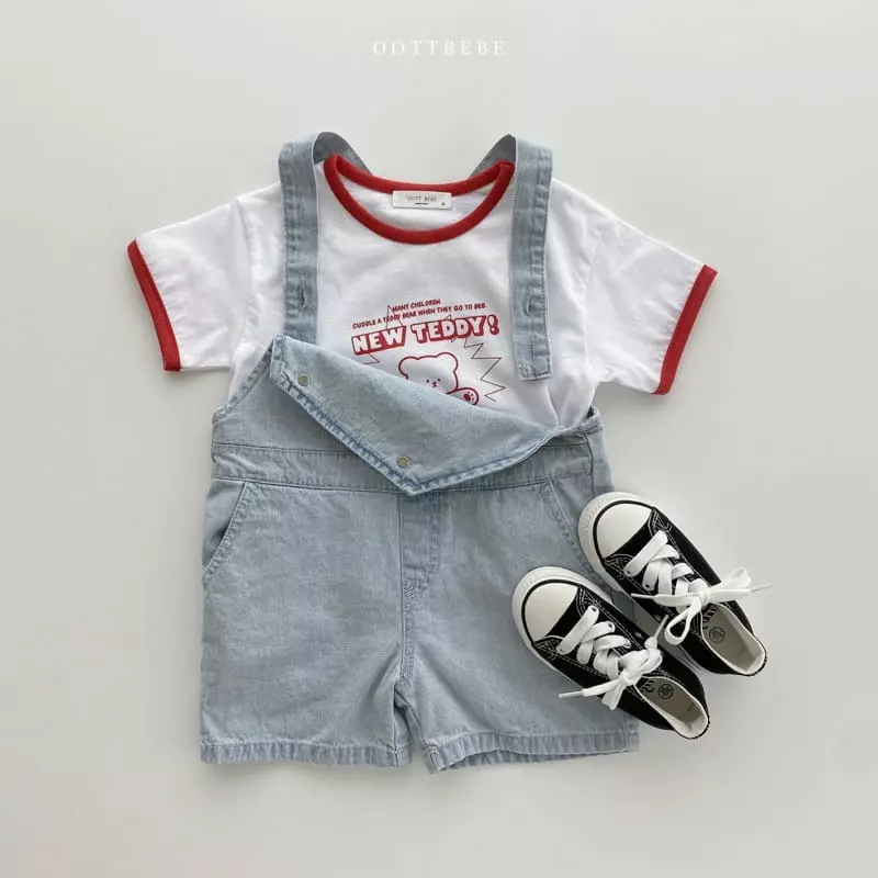 Oott Bebe - Korean Children Fashion - #discoveringself - New Teddy Tee - 6