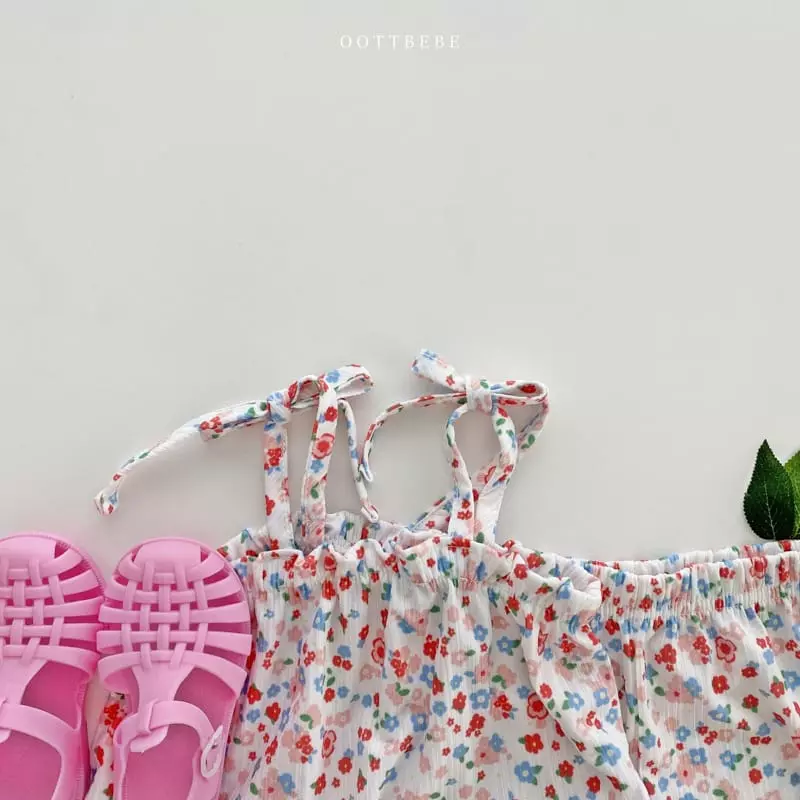 Oott Bebe - Korean Children Fashion - #discoveringself - Sarlang Petit Top Bottom Set - 9