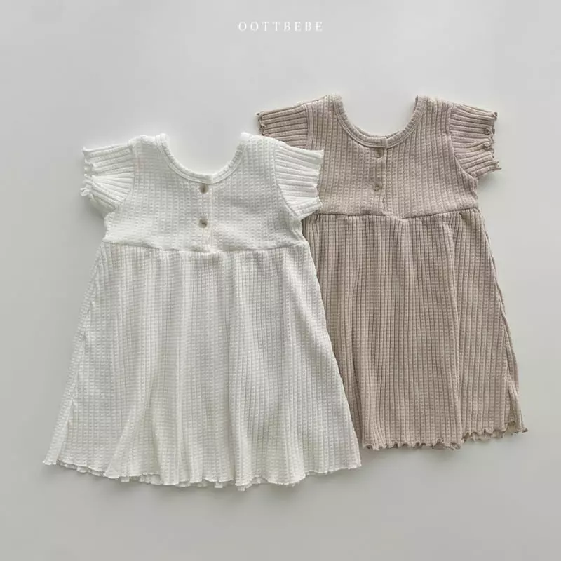 Oott Bebe - Korean Children Fashion - #discoveringself - Wave One-piece - 5