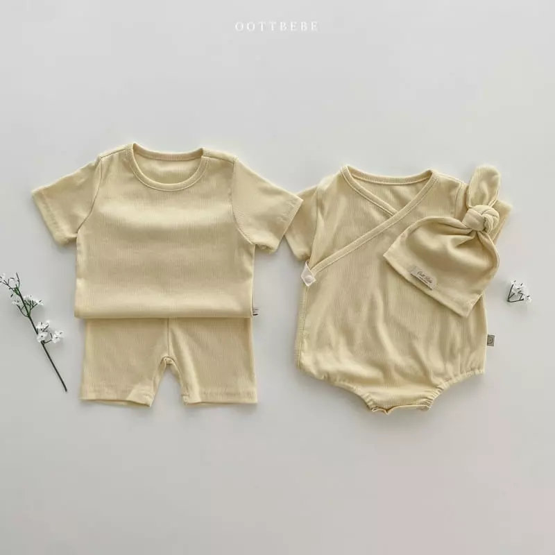 Oott Bebe - Korean Children Fashion - #fashionkids - Ade Rib Easywear - 10