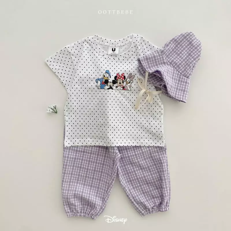 Oott Bebe - Korean Children Fashion - #fashionkids - Check Pants - 7