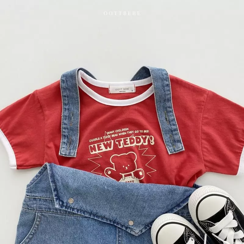 Oott Bebe - Korean Children Fashion - #kidsstore - New Teddy Tee - 9
