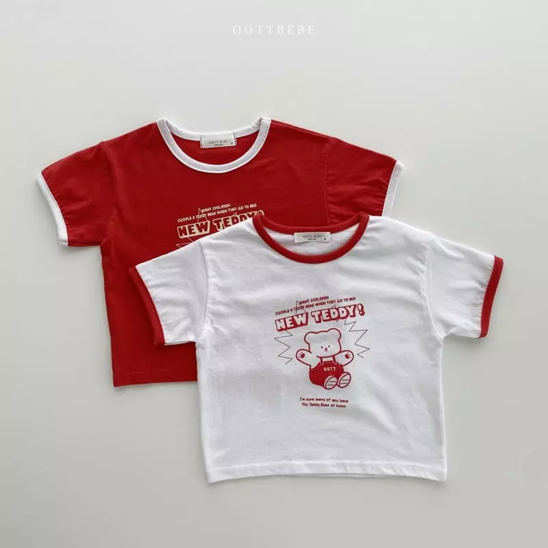 Oott Bebe - Korean Children Fashion - #kidzfashiontrend - New Teddy Tee - 10