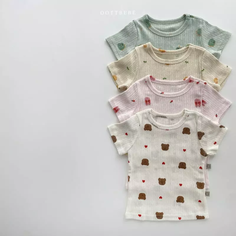 Oott Bebe - Korean Children Fashion - #littlefashionista - Jue Jue Jacquard Easywear - 4