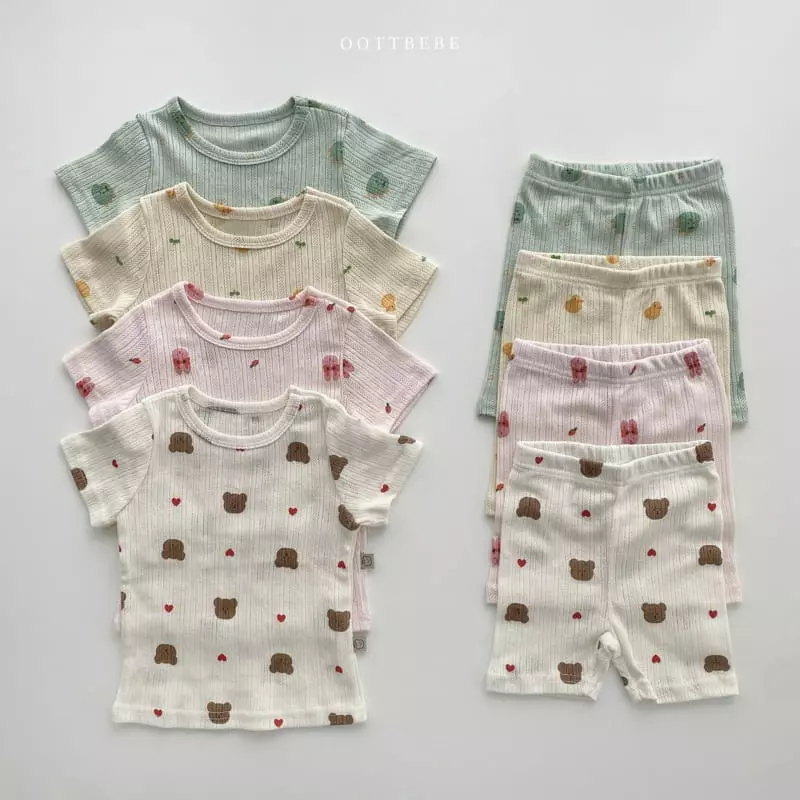 Oott Bebe - Korean Children Fashion - #minifashionista - Jue Jue Jacquard Easywear - 5