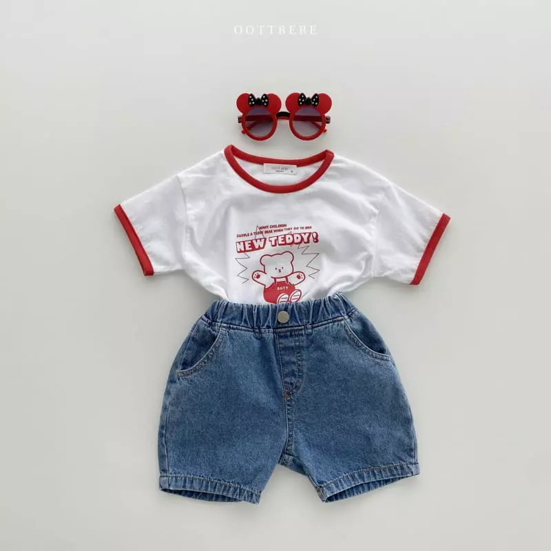 Oott Bebe - Korean Children Fashion - #prettylittlegirls - New Teddy Tee