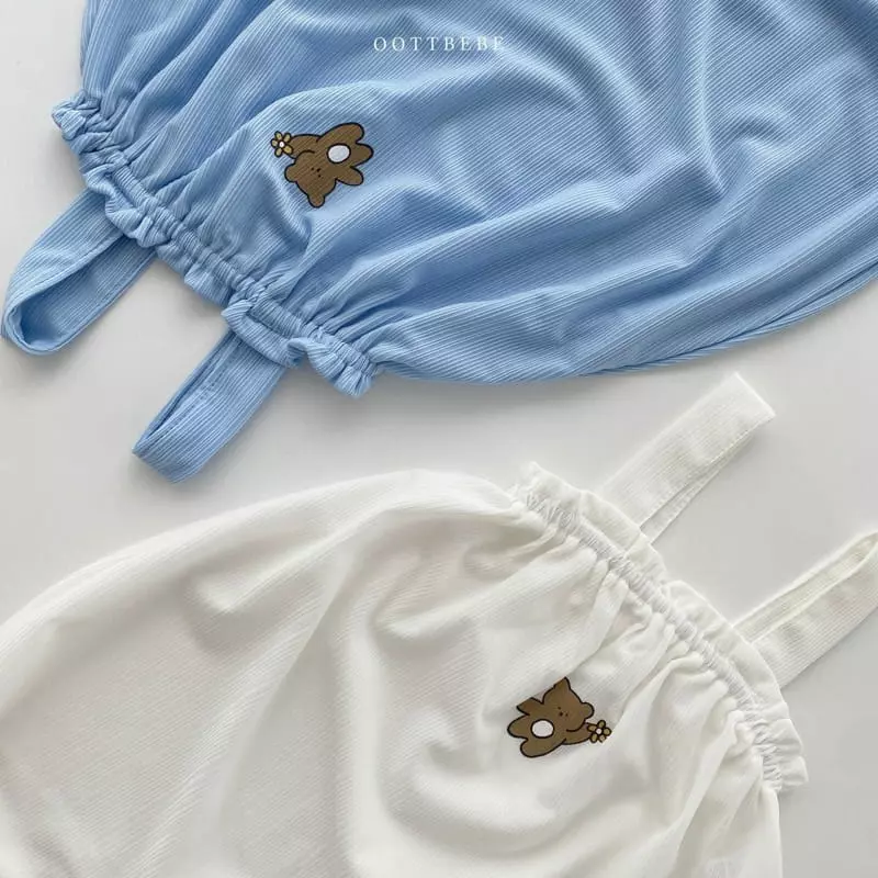 Oott Bebe - Korean Children Fashion - #prettylittlegirls - Pinwheel Pleats Bodysuit - 7