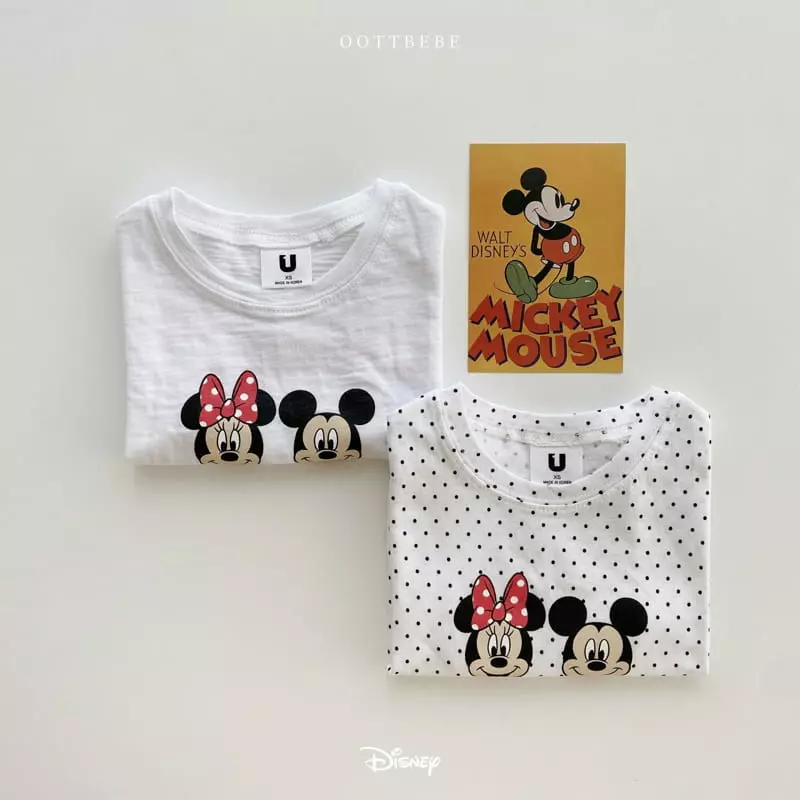 Oott Bebe - Korean Children Fashion - #stylishchildhood - Disney Friends Tee - 3
