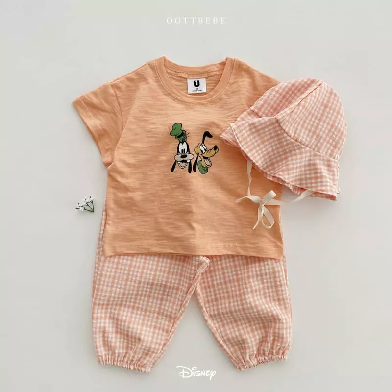 Oott Bebe - Korean Children Fashion - #stylishchildhood - Check Pants - 2