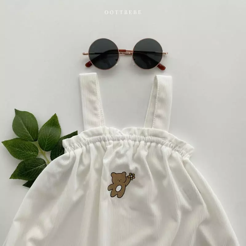 Oott Bebe - Korean Children Fashion - #toddlerclothing - Pinwheel Pleats Bodysuit - 9