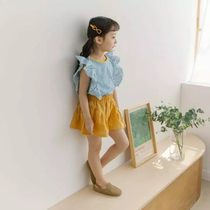 Orange Mom - Korean Children Fashion - #childofig - Color Tee - 3