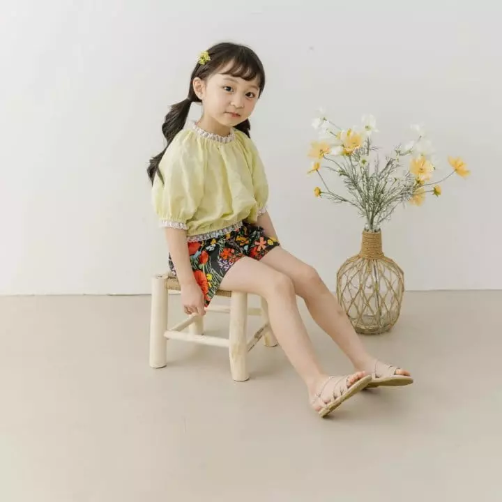 Orange Mom - Korean Children Fashion - #childofig - Cute Blouse