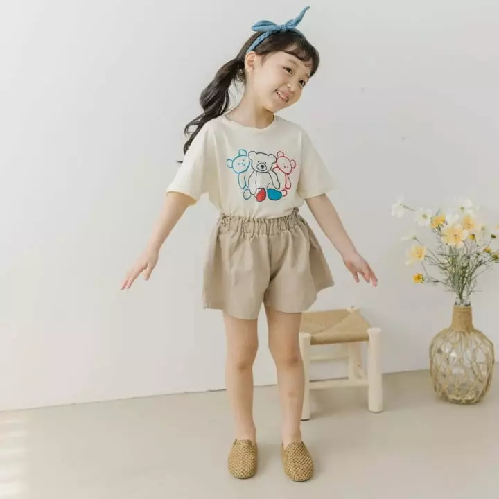Orange Mom - Korean Children Fashion - #kidsstore - Skirt Shorts - 3