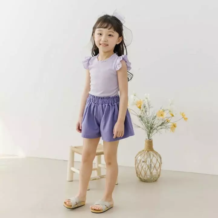 Orange Mom - Korean Children Fashion - #littlefashionista - Wing Rib Tee