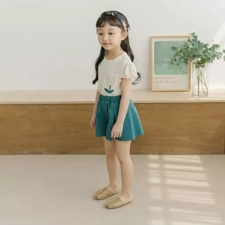 Orange Mom - Korean Children Fashion - #littlefashionista - Bunddo Skirt Pants