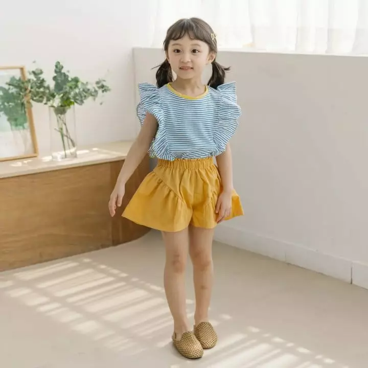 Orange Mom - Korean Children Fashion - #magicofchildhood - Shirring Skirt Pants