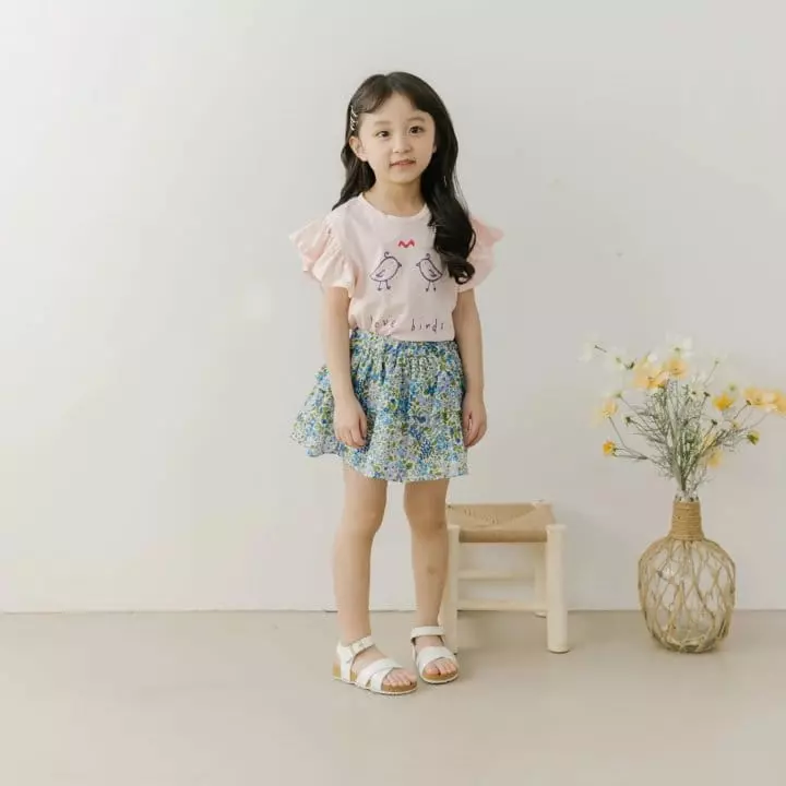 Orange Mom - Korean Children Fashion - #prettylittlegirls - Flower Cancan Skirt - 2