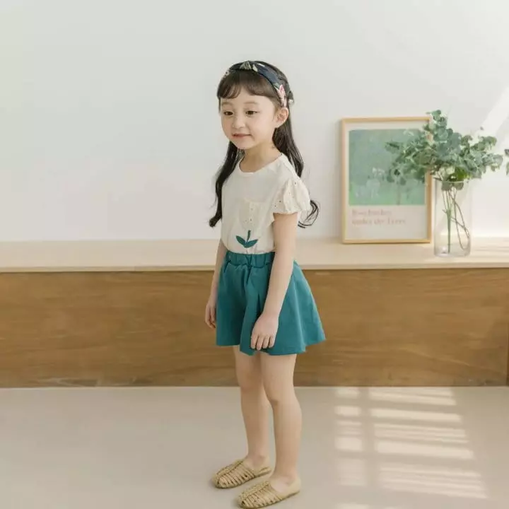 Orange Mom - Korean Children Fashion - #toddlerclothing - Tuliip Pocket Tee - 4