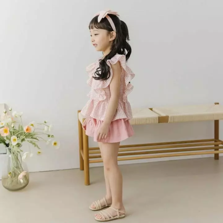Orange Mom - Korean Children Fashion - #stylishchildhood - Lovely Blouse