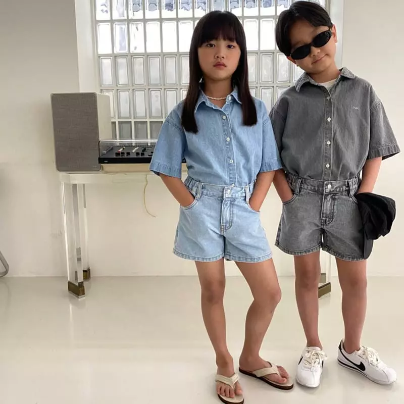Our - Korean Children Fashion - #Kfashion4kids - Use Denim Shirt - 12