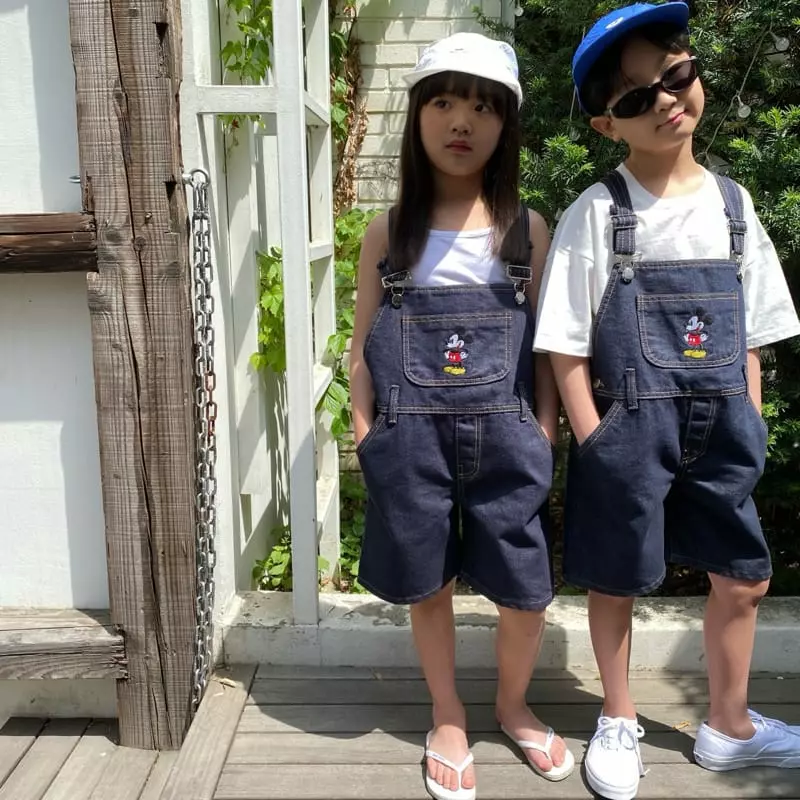 Our - Korean Children Fashion - #childofig - Mickey Overalls - 7