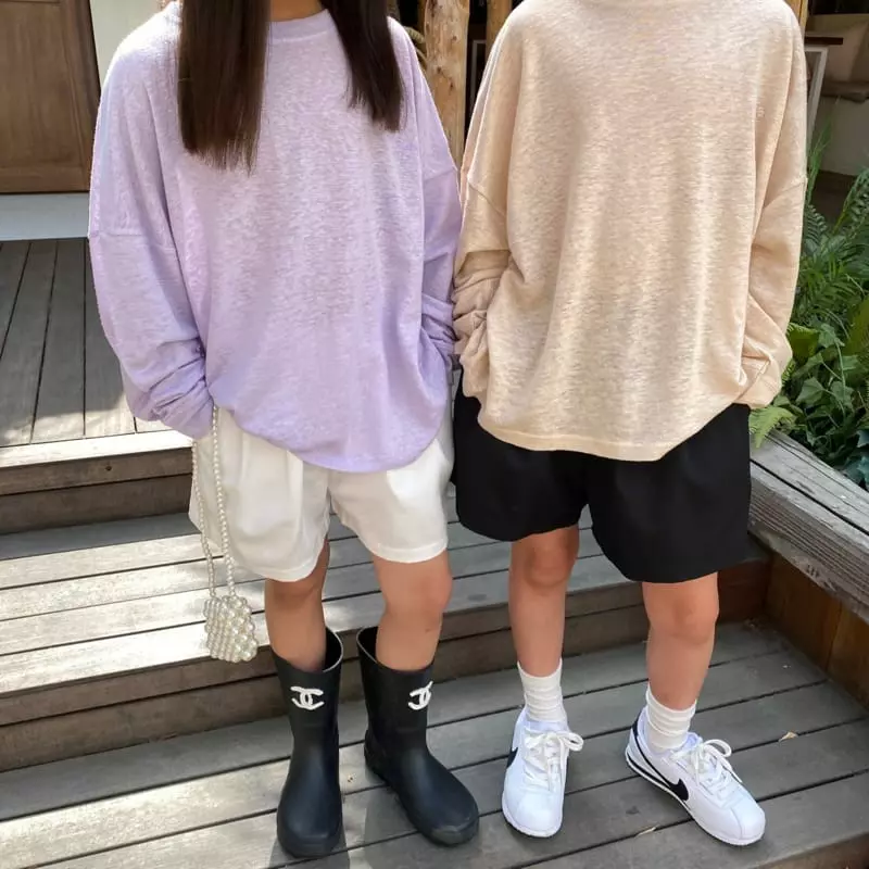 Our - Korean Children Fashion - #childofig - Ade Linen Tee - 6