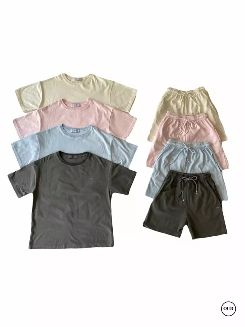 Our - Korean Children Fashion - #childrensboutique - Us Paint Top Bottom Set - 10
