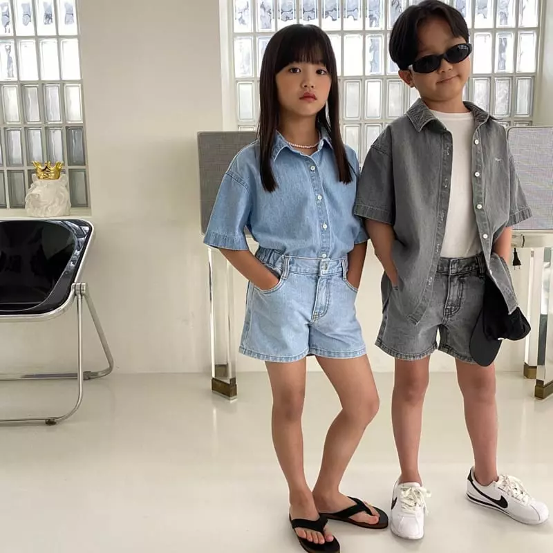 Our - Korean Children Fashion - #childrensboutique - Use Denim Shirt - 5