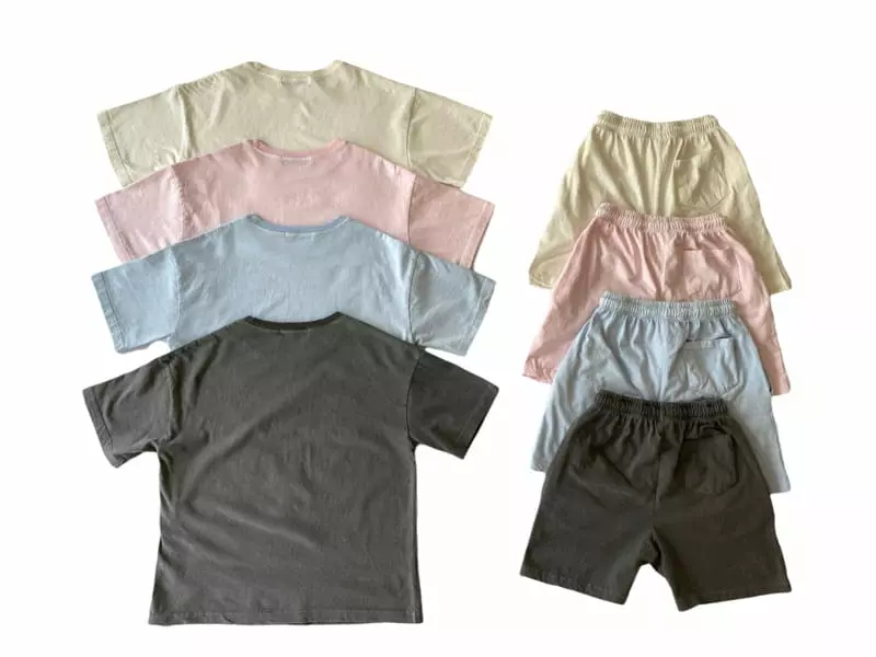 Our - Korean Children Fashion - #designkidswear - Us Paint Top Bottom Set - 11