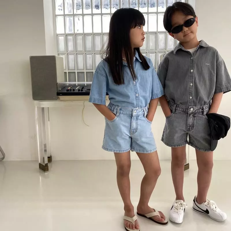 Our - Korean Children Fashion - #kidzfashiontrend - Use Denim Shirt - 11