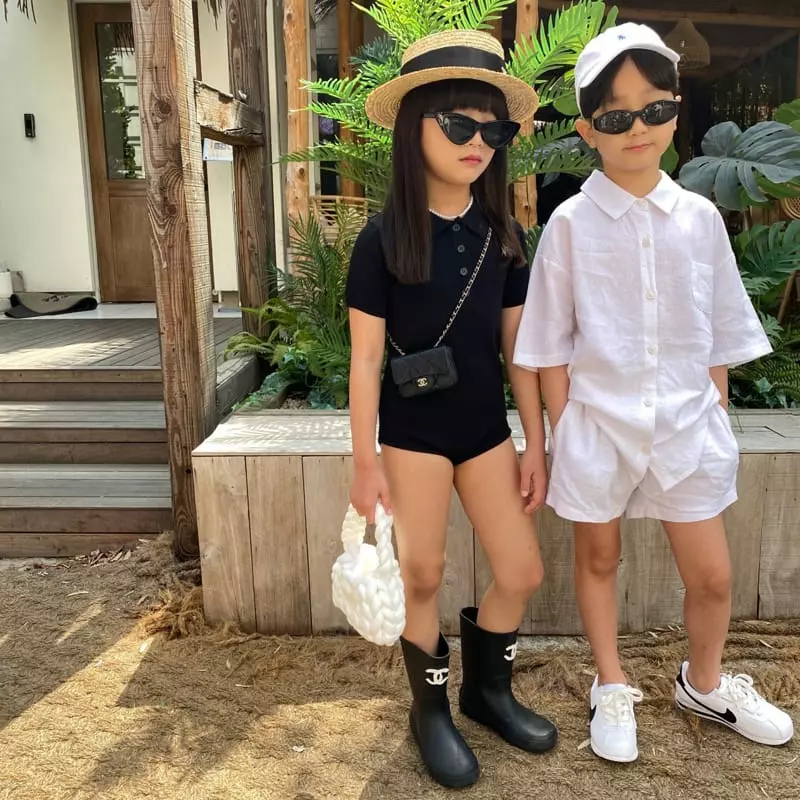 Our - Korean Children Fashion - #littlefashionista - Rosie Swimwear with Mom - 6