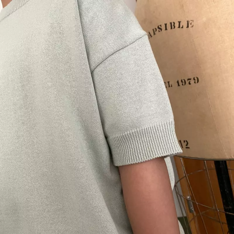 Our - Korean Children Fashion - #littlefashionista - Steady Round nit Tee - 10