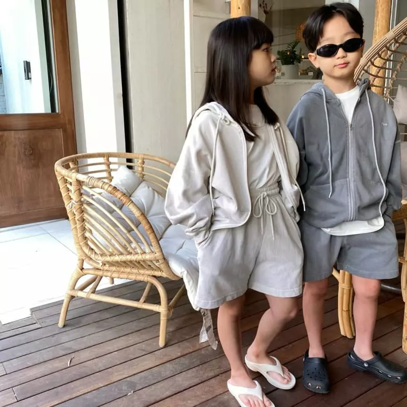 Our - Korean Children Fashion - #littlefashionista - Guase Top Bottom Set - 4