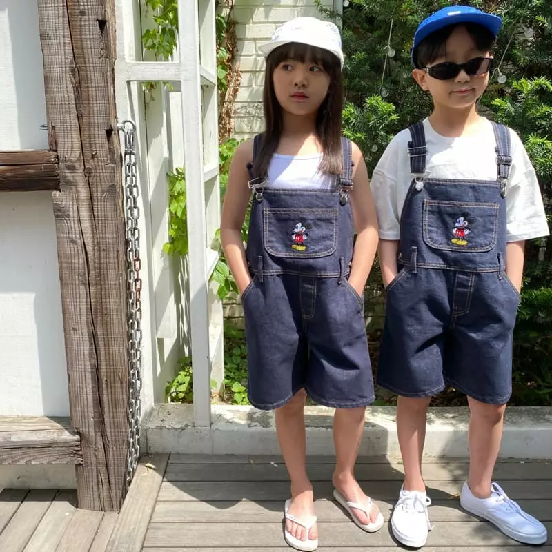 Our - Korean Children Fashion - #magicofchildhood - Mickey Overalls