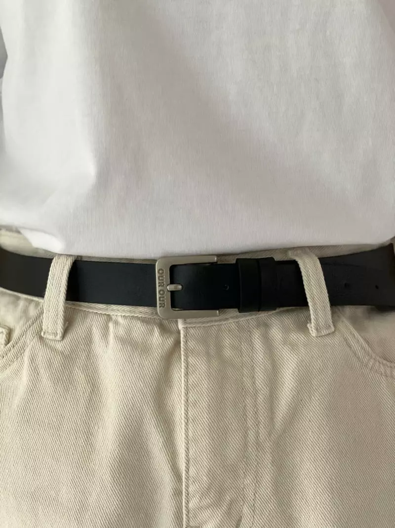 Our - Korean Children Fashion - #magicofchildhood - OUR Logo Belt