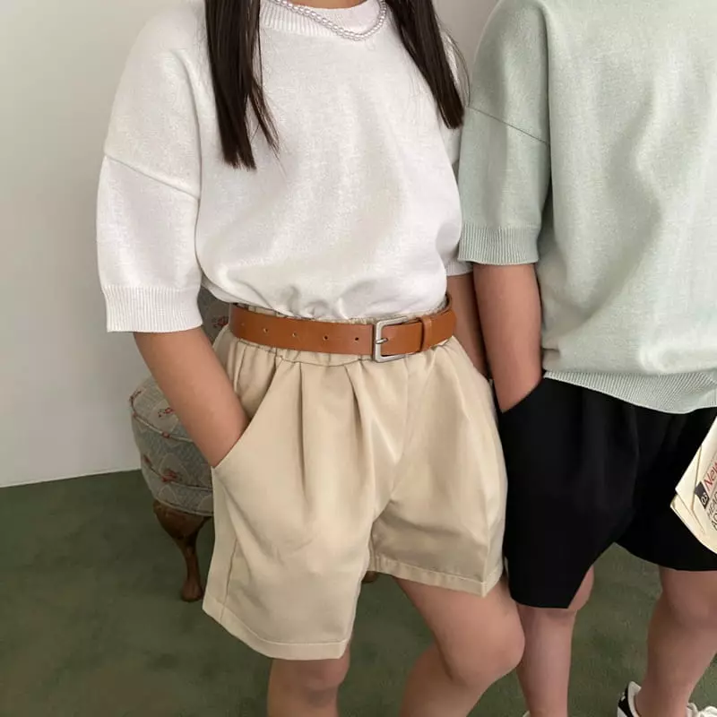 Our - Korean Children Fashion - #minifashionista - Steady Round nit Tee - 12