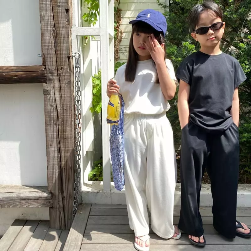 Our - Korean Children Fashion - #todddlerfashion - Airy Top Bottom Set - 5