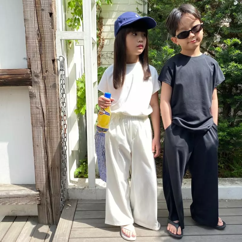 Our - Korean Children Fashion - #toddlerclothing - Airy Top Bottom Set - 6