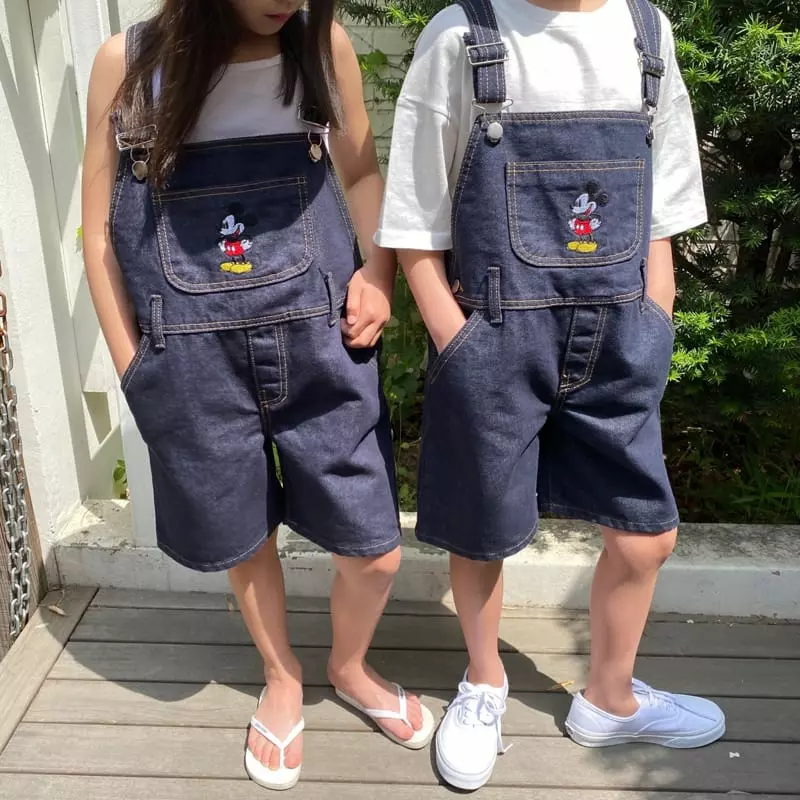 Our - Korean Children Fashion - #toddlerclothing - Mickey Overalls - 5