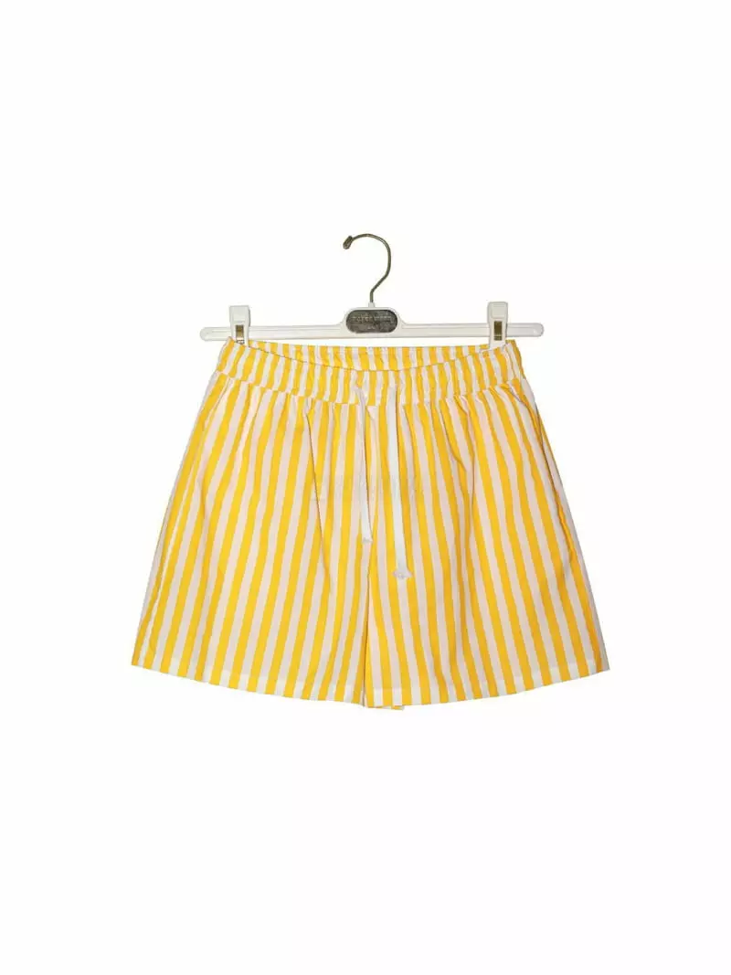 Paper Moon - Korean Women Fashion - #womensfashion - Classic Stripes Shorts - 4