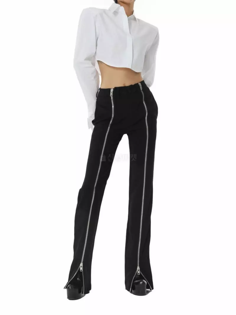 Paper Moon - Korean Women Fashion - #momslook - Luxe Shoulder Button Shirt - 10