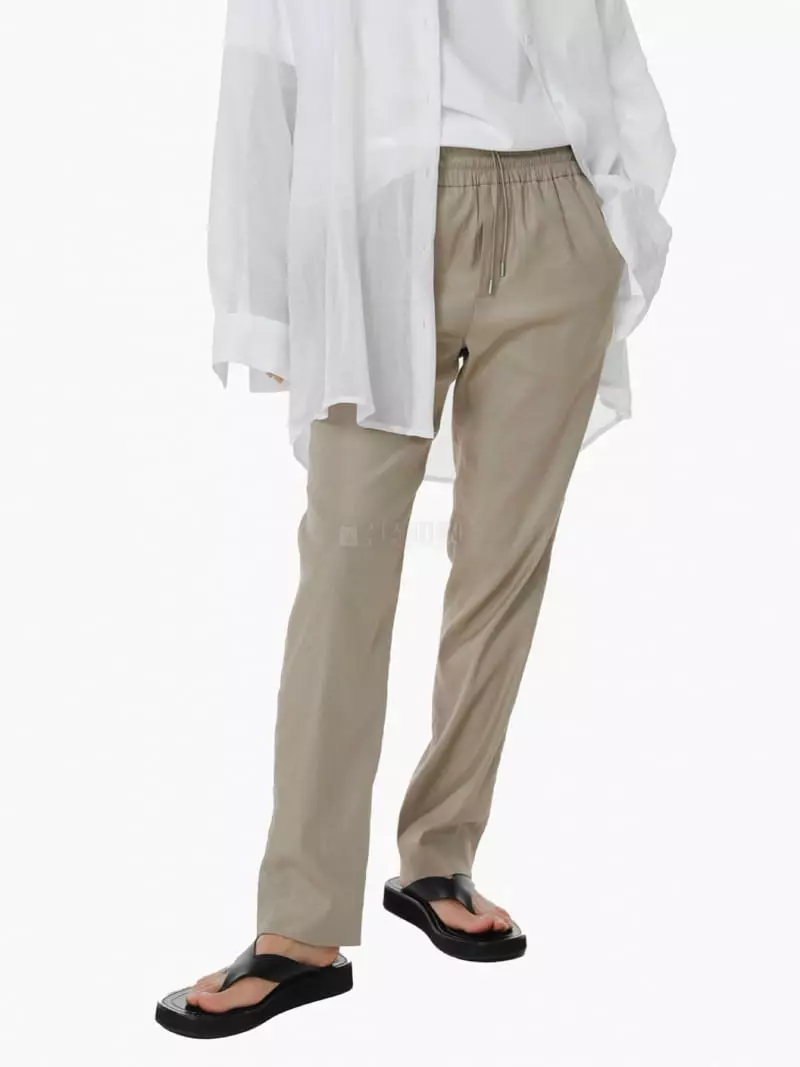 Paper Moon - Korean Women Fashion - #momslook - Banding Pants - 5