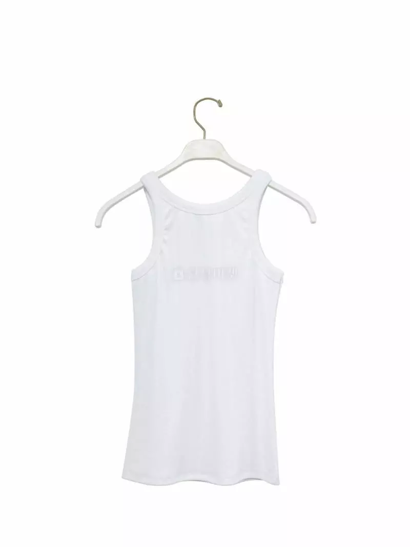 Paper Moon - Korean Women Fashion - #momslook - Sleeveless Rib Top - 9