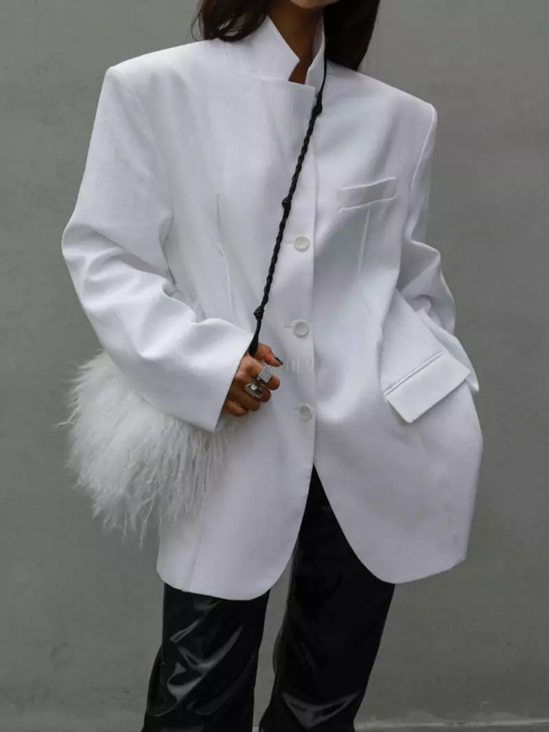 Paper Moon - Korean Women Fashion - #momslook - Pintuck Jacket - 3